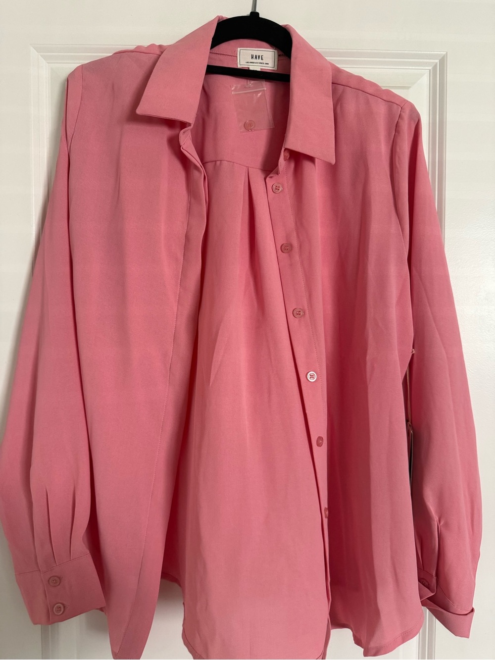 Have Pink Button-Down Shirt